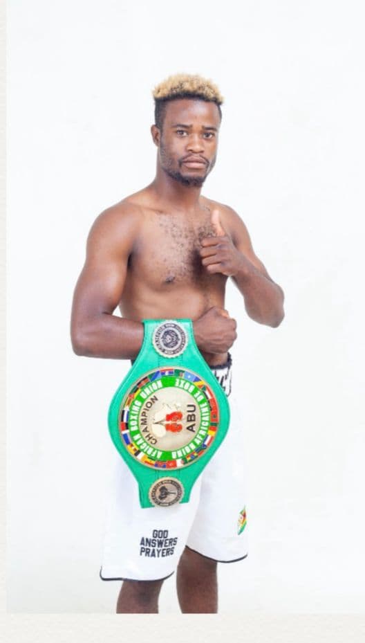Portrait of Aliyah Phiri, ABU SADC Lightweight Champion