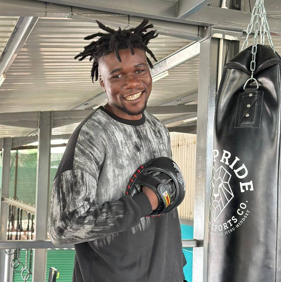 Portrait of Freeman Mabvongwe, Power-punching veteran & boxing media pioneer